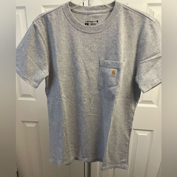 Carhartt Work Loose Fit Tee Shirt Women’s Small 4/6 - Picture 1 of 3